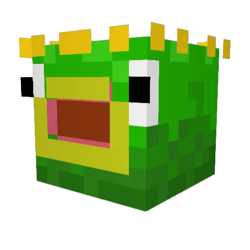 bluecheetah68 Minecraft avatar head, 3D render