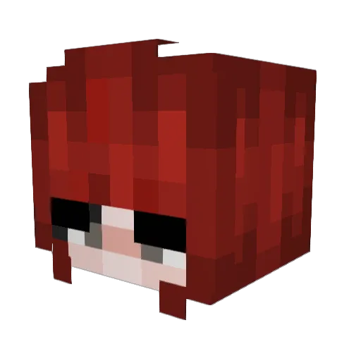 blueday25 Minecraft avatar head, 3D render