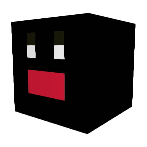 blueeee2 Minecraft avatar head, 3D render