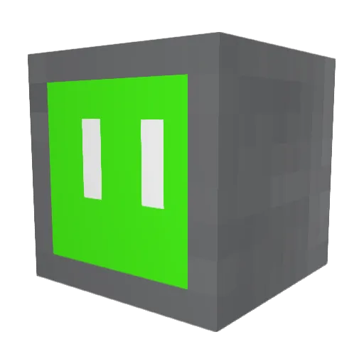 bluefireflare Minecraft avatar head, 3D render