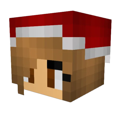 bluehusky462 Minecraft avatar head, 3D render