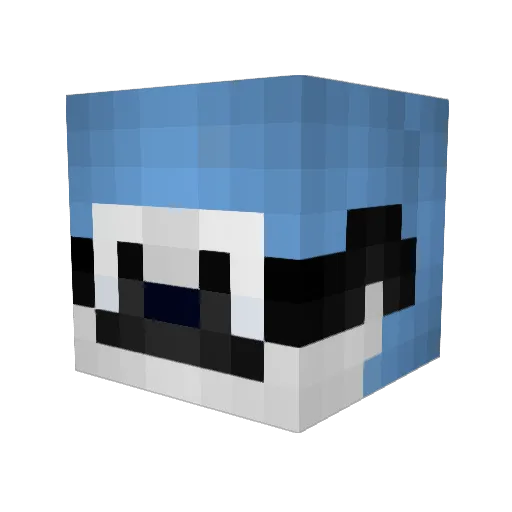 bluejay31 Minecraft avatar head, 3D render