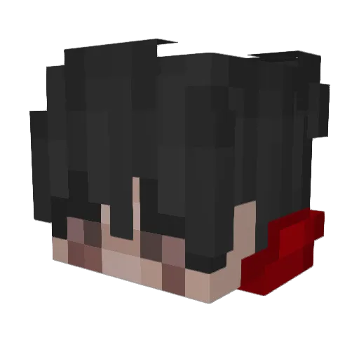 bluemade Minecraft avatar head, 3D render