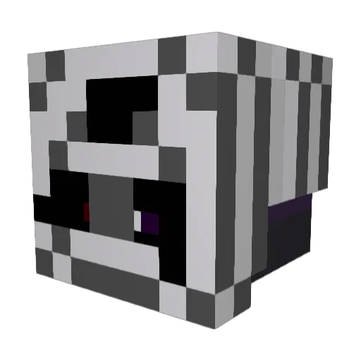 blueray365 Minecraft avatar head, 3D render