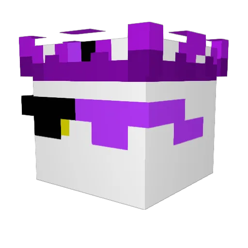 blueskies891 Minecraft avatar head, 3D render