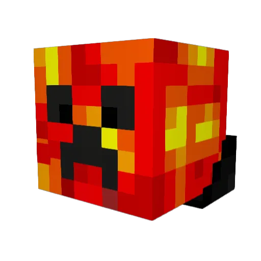 blueswamp Minecraft avatar head, 3D render