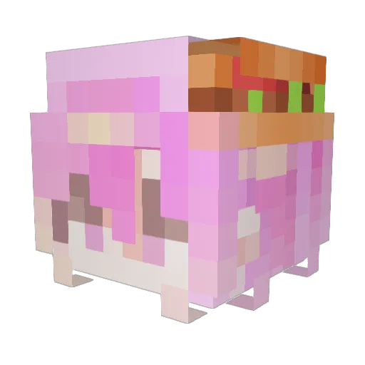 bluethiiiiings Minecraft avatar head, 3D render