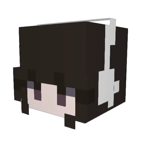 blueyeon09 Minecraft avatar head, 3D render