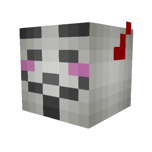 blueygooy12 Minecraft avatar head, 3D render