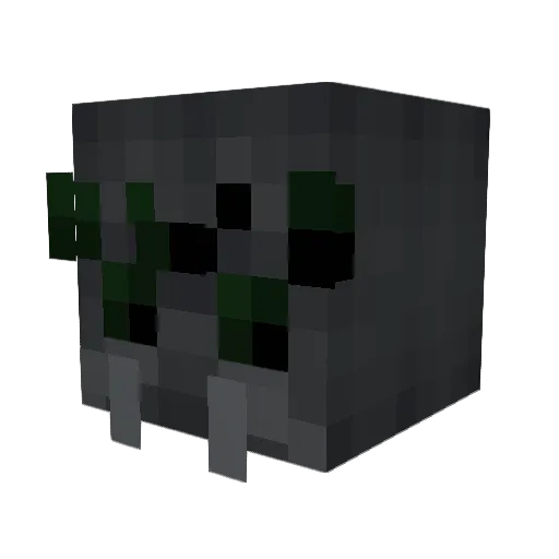 blueyoda24601 Minecraft avatar head, 3D render