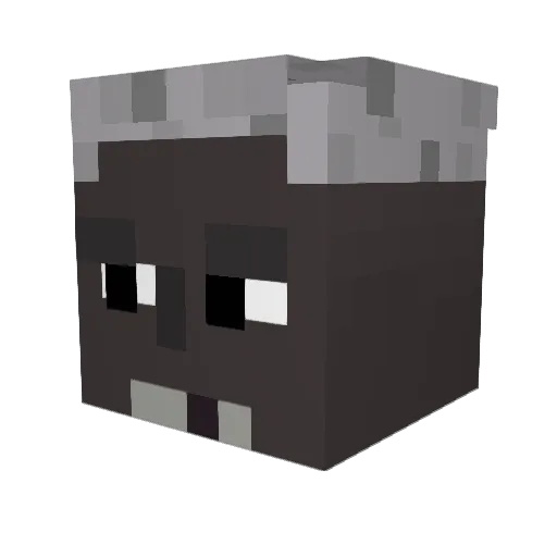 blume1090 Minecraft avatar head, 3D render