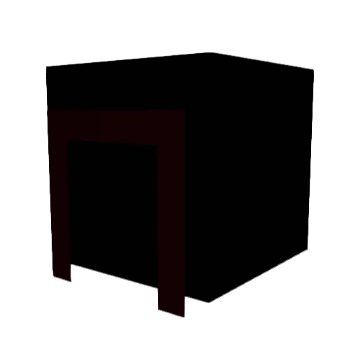 bluntffle Minecraft avatar head, 3D render