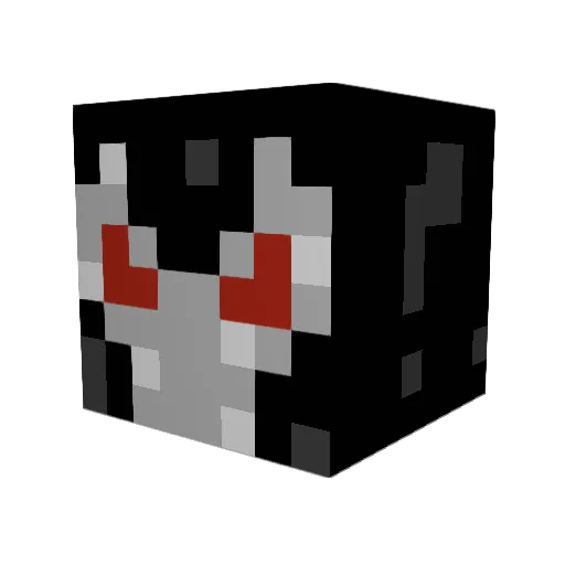 blurfusionz Minecraft avatar head, 3D render
