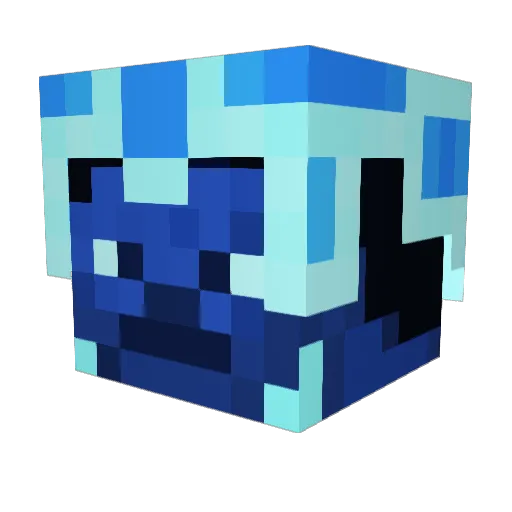 blyrrh Minecraft avatar head, 3D render