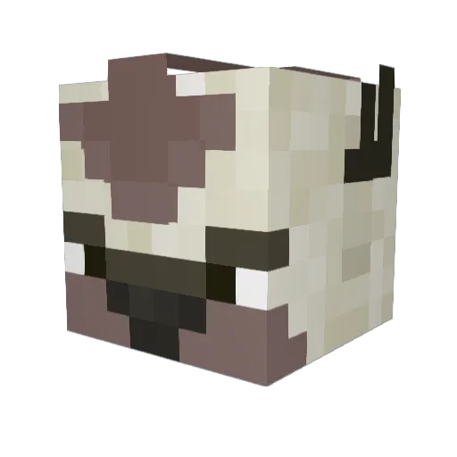 bman0624 Minecraft avatar head, 3D render