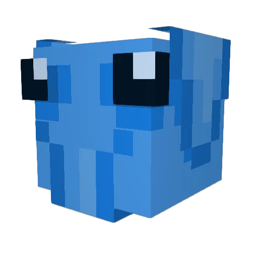 bmanthomas Minecraft avatar head, 3D render