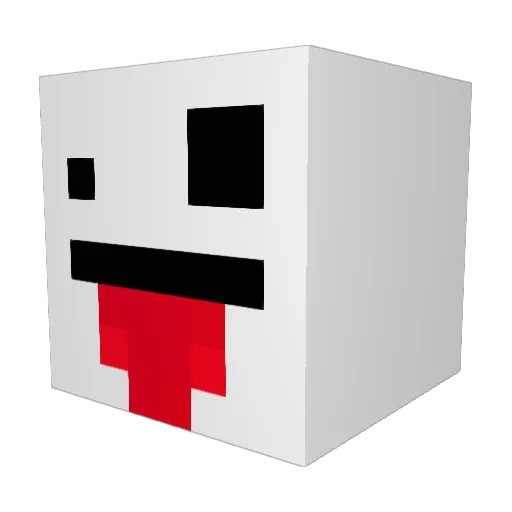 bmanzo Minecraft avatar head, 3D render