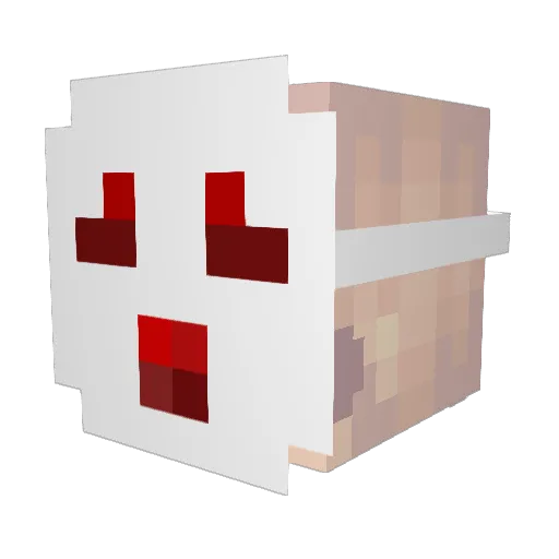 bmartxxx Minecraft avatar head, 3D render