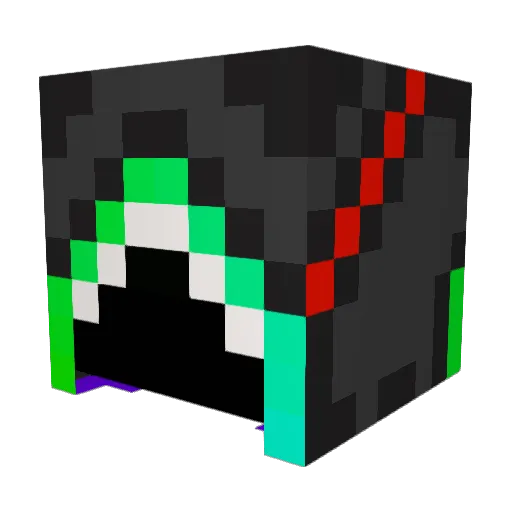 bmax2006 Minecraft avatar head, 3D render