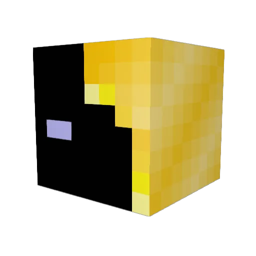 bmc174 Minecraft avatar head, 3D render