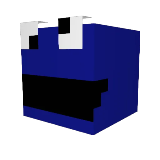 bmdyay08 Minecraft avatar head, 3D render