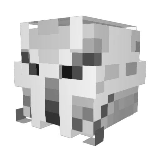 bmsBearMiner10 Minecraft avatar head, 3D render
