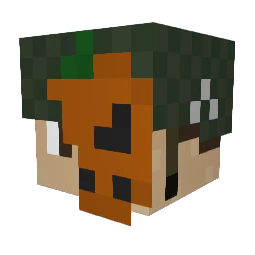 bmwm3g80comp Minecraft avatar head, 3D render