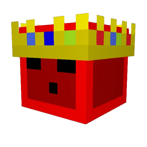 bnit317 Minecraft avatar head, 3D render