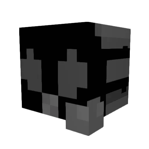 bnmarshad Minecraft avatar head, 3D render