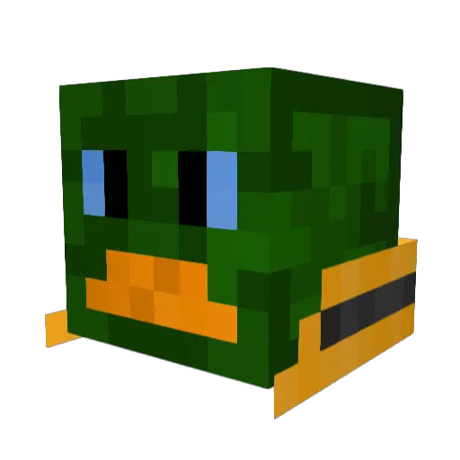 bo2svl Minecraft avatar head, 3D render