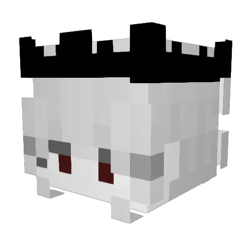 boY_L Minecraft avatar head, 3D render