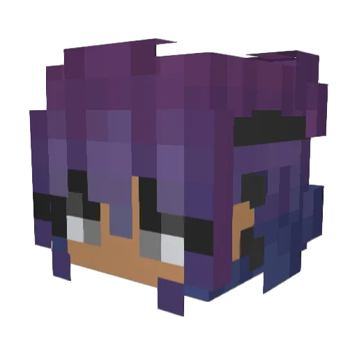 boalabear Minecraft avatar head, 3D render