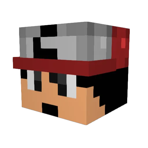 boatboy376 Minecraft avatar head, 3D render