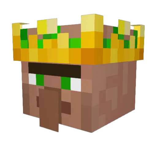 boatcarrier Minecraft avatar head, 3D render