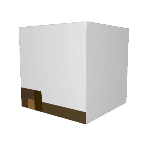 boatnana Minecraft avatar head, 3D render