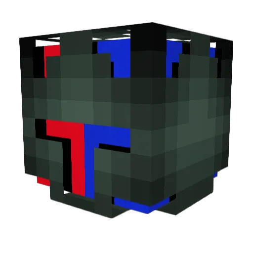 bob3844 Minecraft avatar head, 3D render