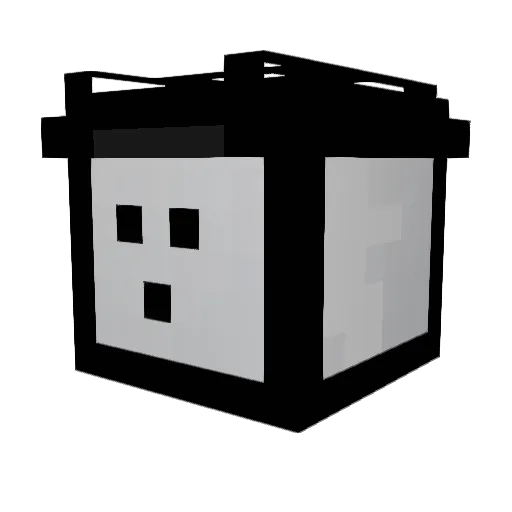 bob745 Minecraft avatar head, 3D render