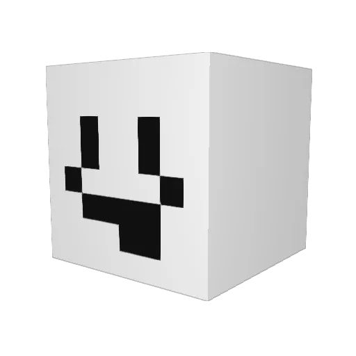 bob849090 Minecraft avatar head, 3D render