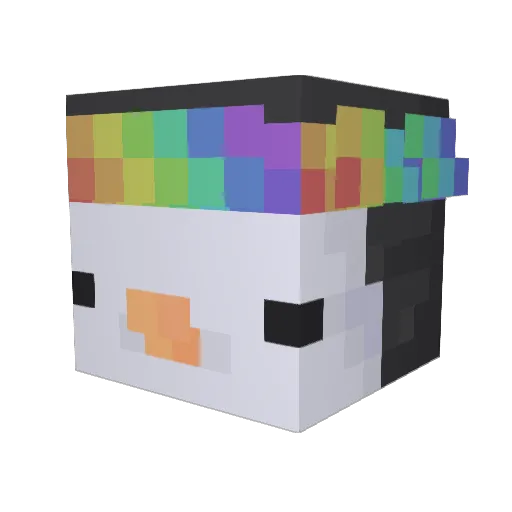 bob9554 Minecraft avatar head, 3D render