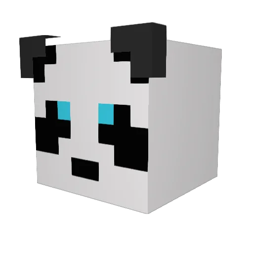 bob_quick Minecraft avatar head, 3D render