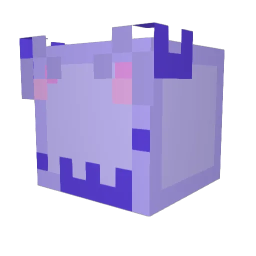 bobaani Minecraft avatar head, 3D render