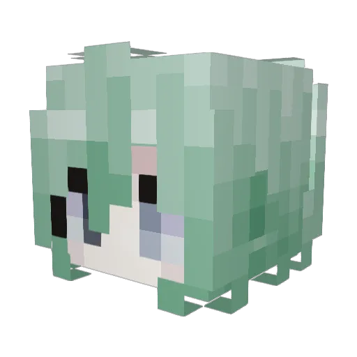 bobabobaboba10 Minecraft avatar head, 3D render