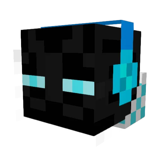 bobaliathin Minecraft avatar head, 3D render