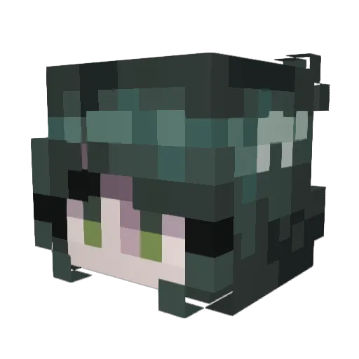bobandbackshots Minecraft avatar head, 3D render