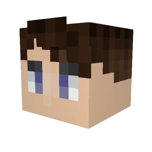 bobb5162 Minecraft avatar head, 3D render
