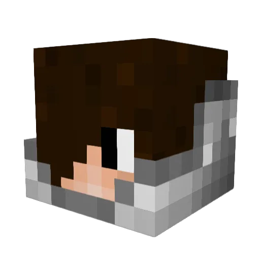 bobber900 Minecraft avatar head, 3D render