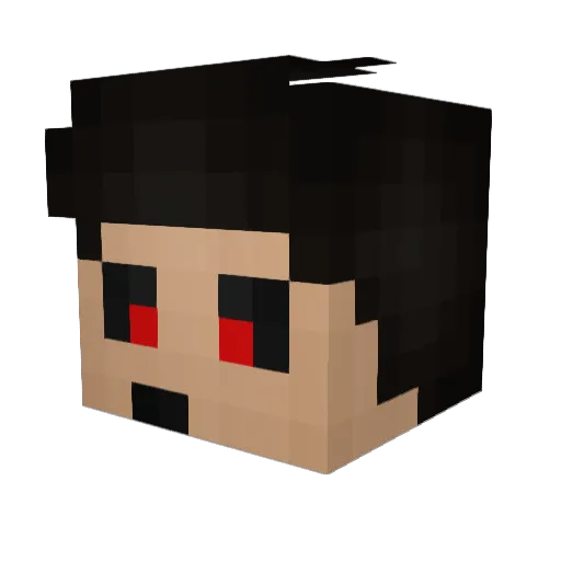 bobbo_ Minecraft avatar head, 3D render