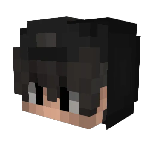 bobbshields95 Minecraft avatar head, 3D render