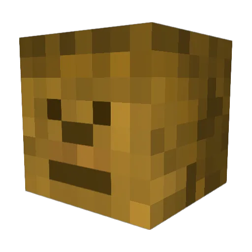 bobbusterkeaton Minecraft avatar head, 3D render