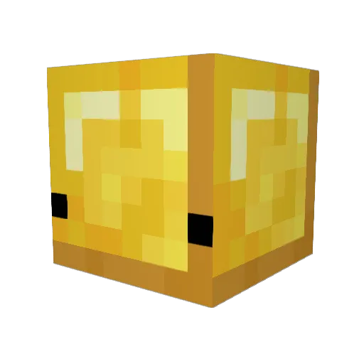 bobby_johnes Minecraft avatar head, 3D render